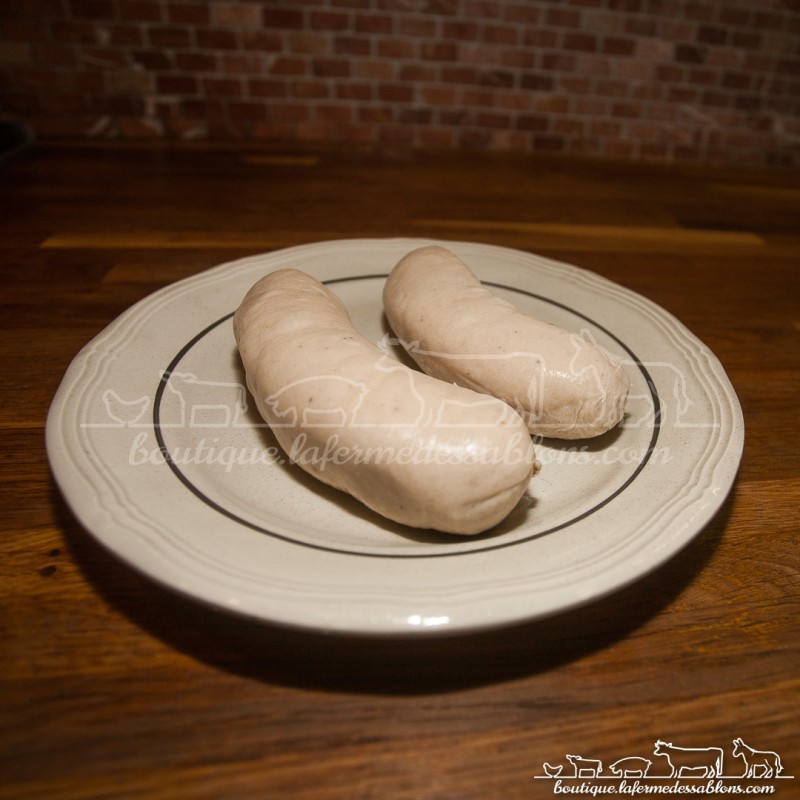 Boudin blanc - 500gr